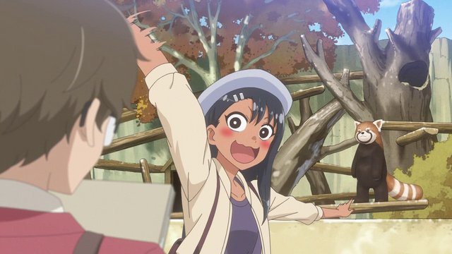 Nagatoro Imitating the Red Panda
